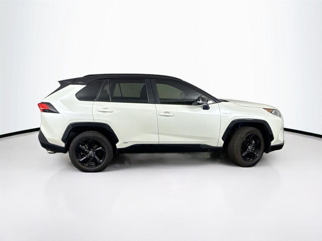 used 2021 Toyota RAV4 Hybrid car, priced at $35,000