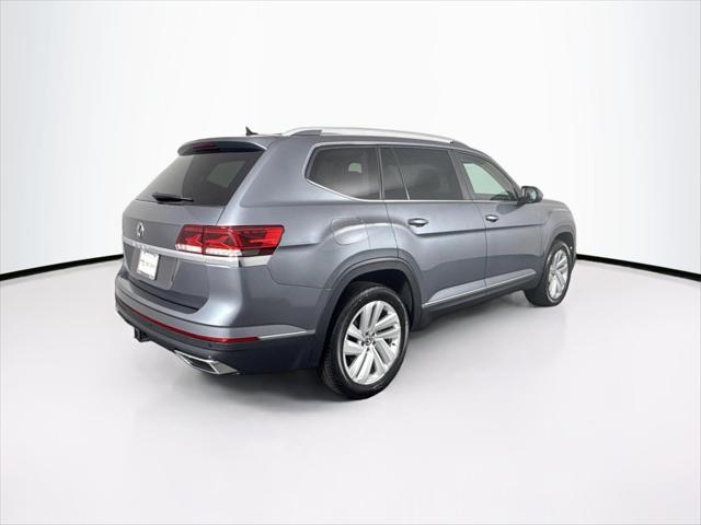 used 2021 Volkswagen Atlas car, priced at $30,000