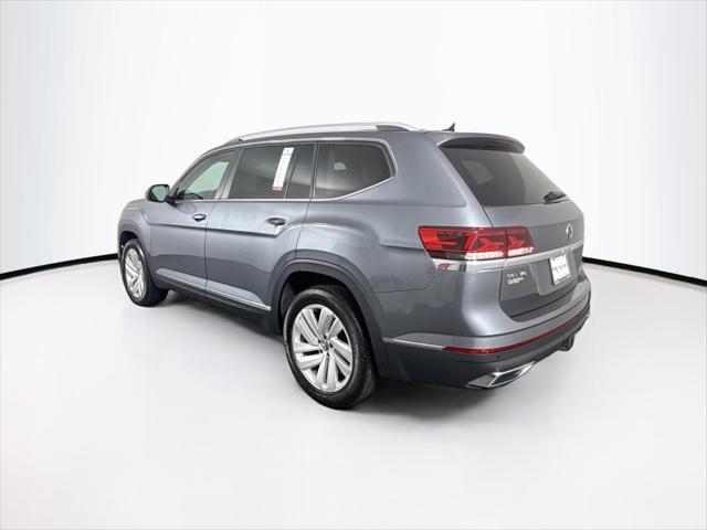 used 2021 Volkswagen Atlas car, priced at $30,000