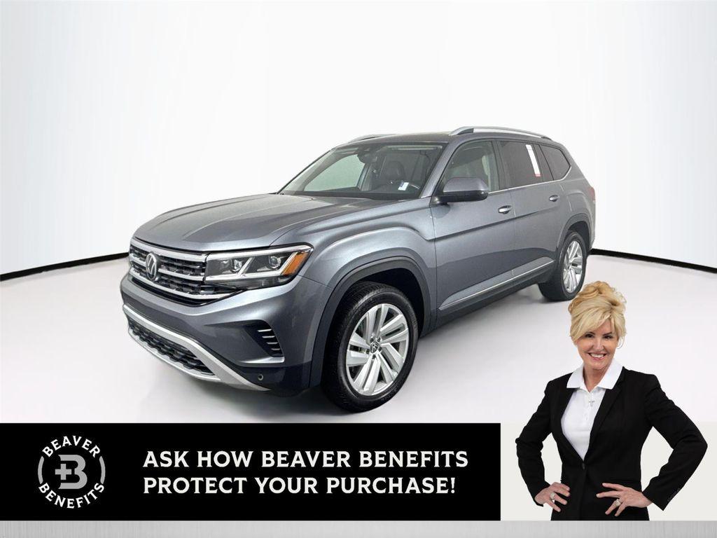 used 2021 Volkswagen Atlas car, priced at $26,500