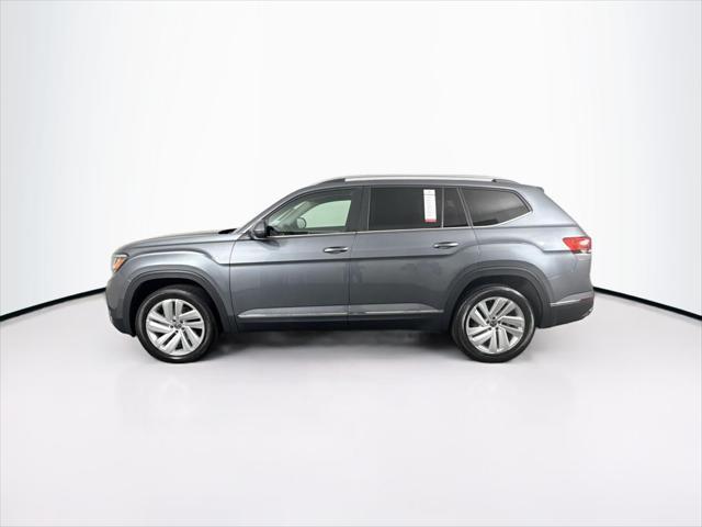 used 2021 Volkswagen Atlas car, priced at $30,000