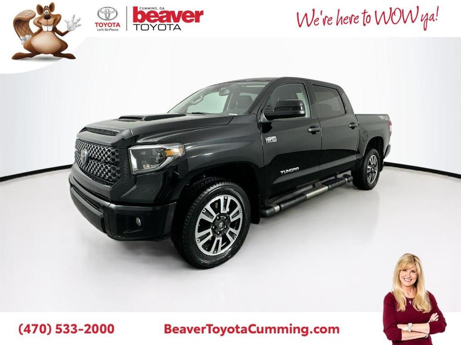 used 2021 Toyota Tundra car, priced at $50,000