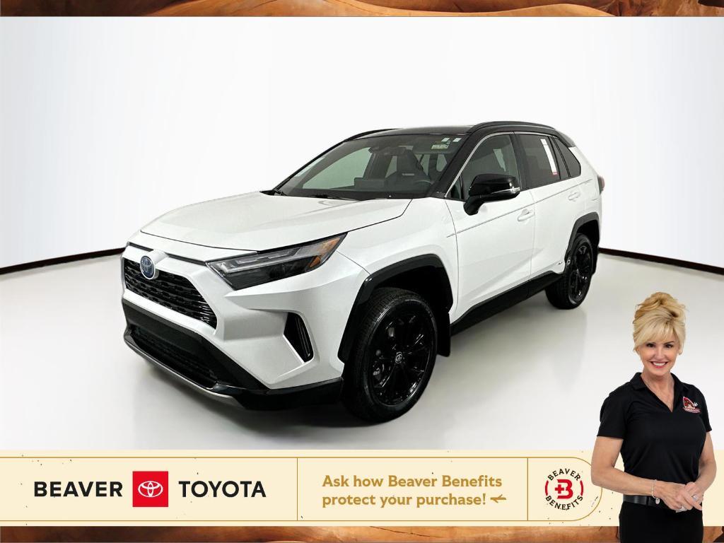 used 2024 Toyota RAV4 Hybrid car, priced at $45,000