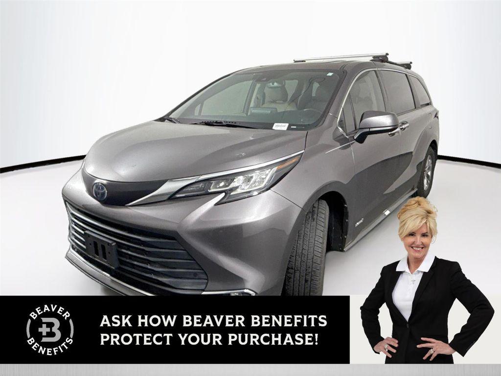 used 2021 Toyota Sienna car, priced at $40,000