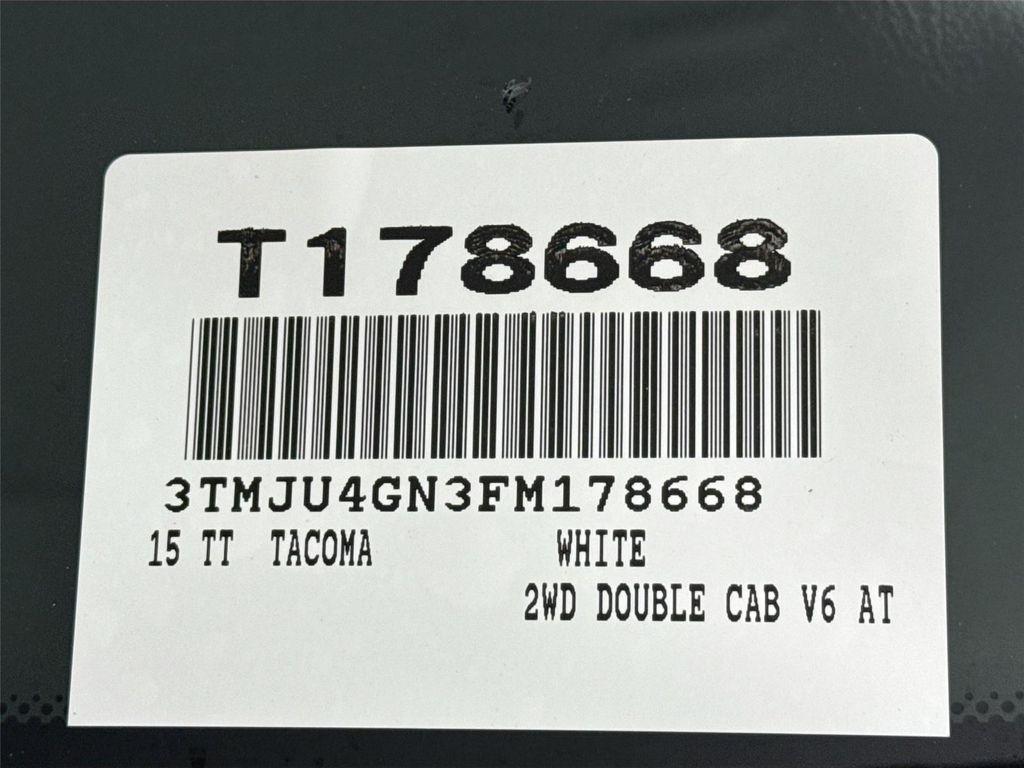 used 2015 Toyota Tacoma car, priced at $22,000
