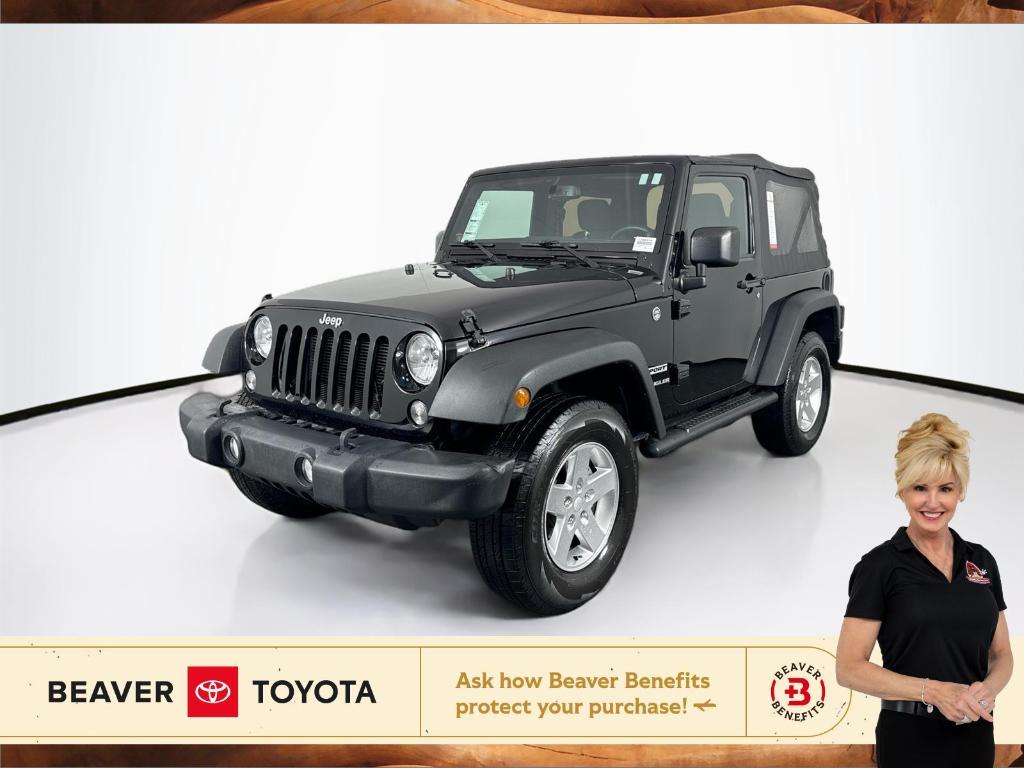 used 2014 Jeep Wrangler car, priced at $18,500