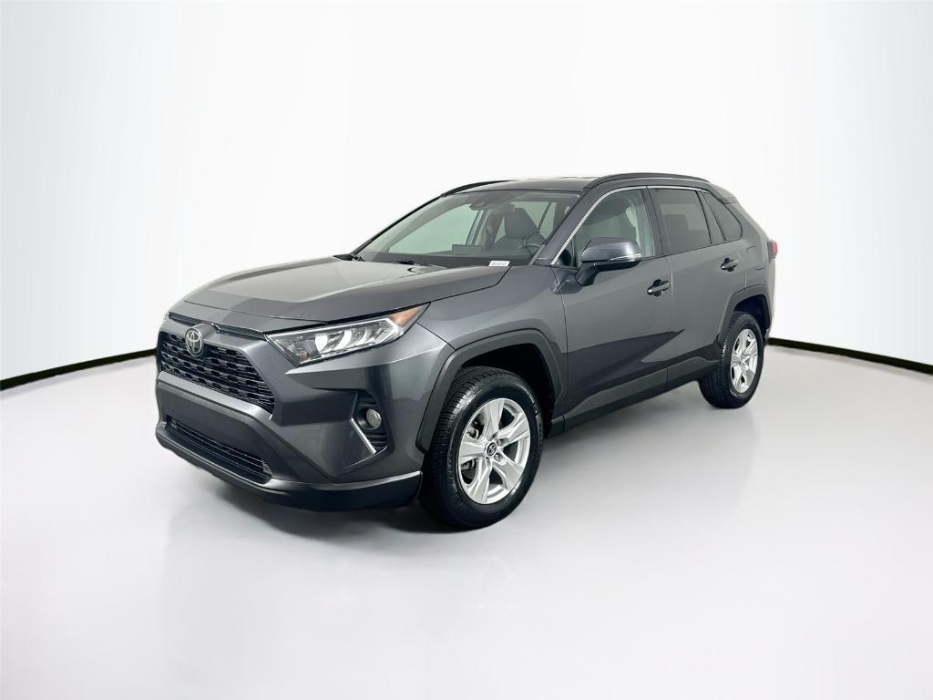 used 2021 Toyota RAV4 car, priced at $27,500