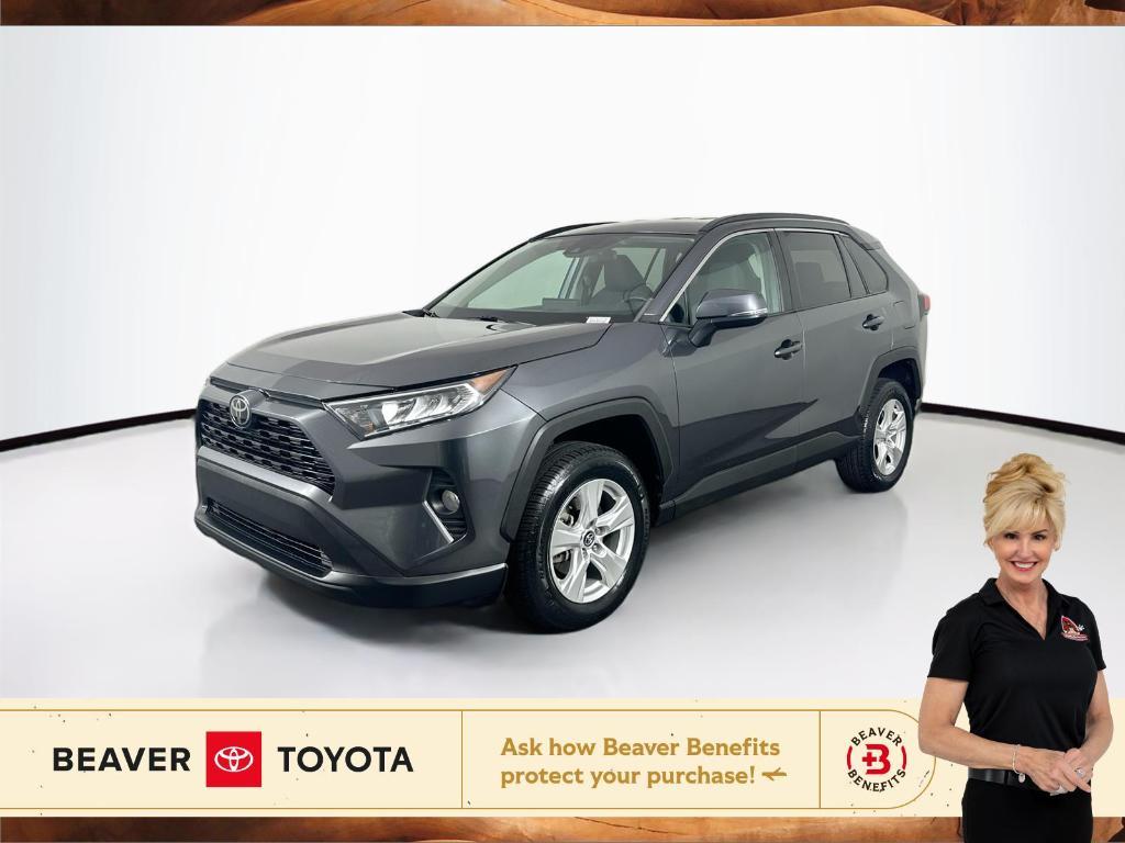 used 2021 Toyota RAV4 car, priced at $25,000