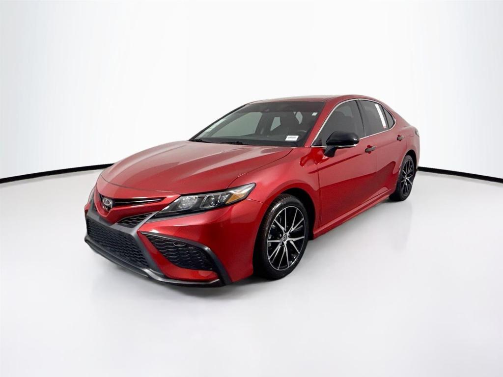 used 2022 Toyota Camry car, priced at $27,500