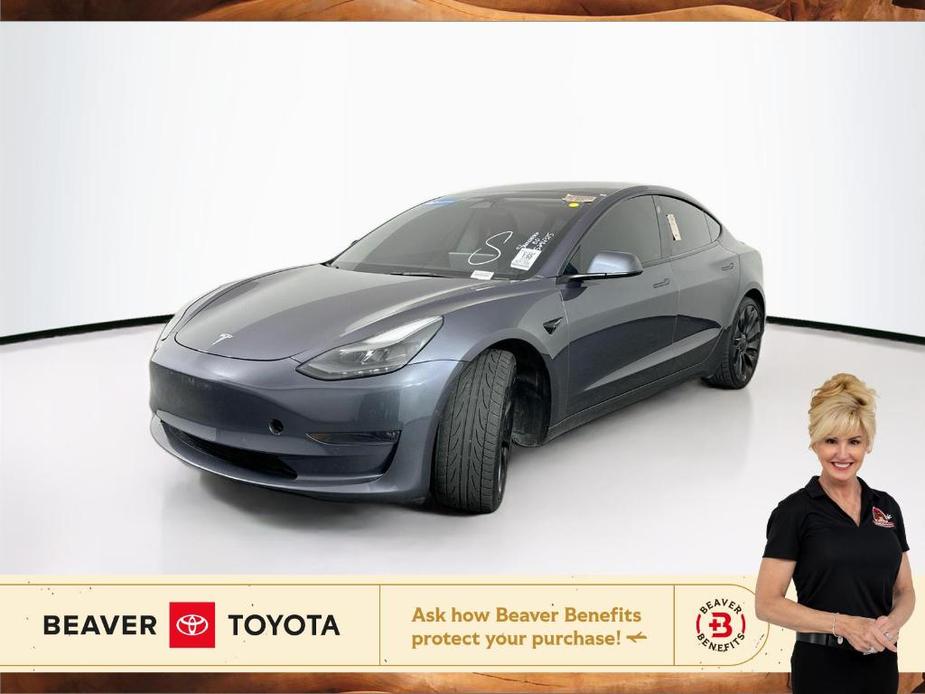used 2022 Tesla Model 3 car, priced at $39,000