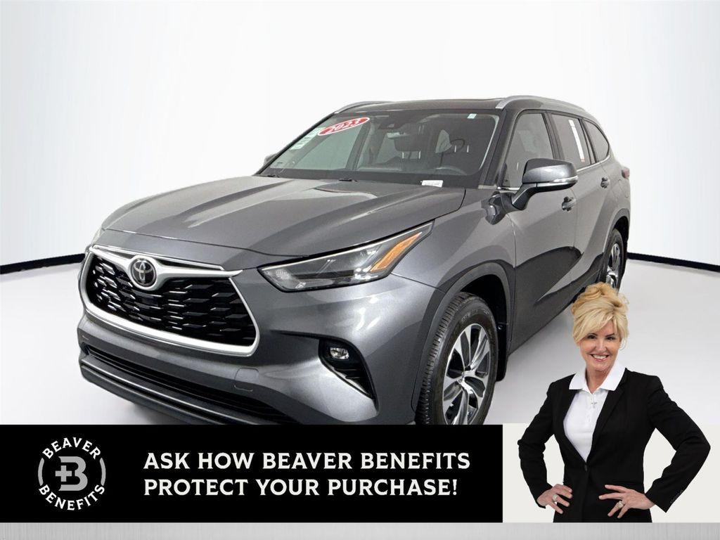 used 2023 Toyota Highlander car, priced at $42,700