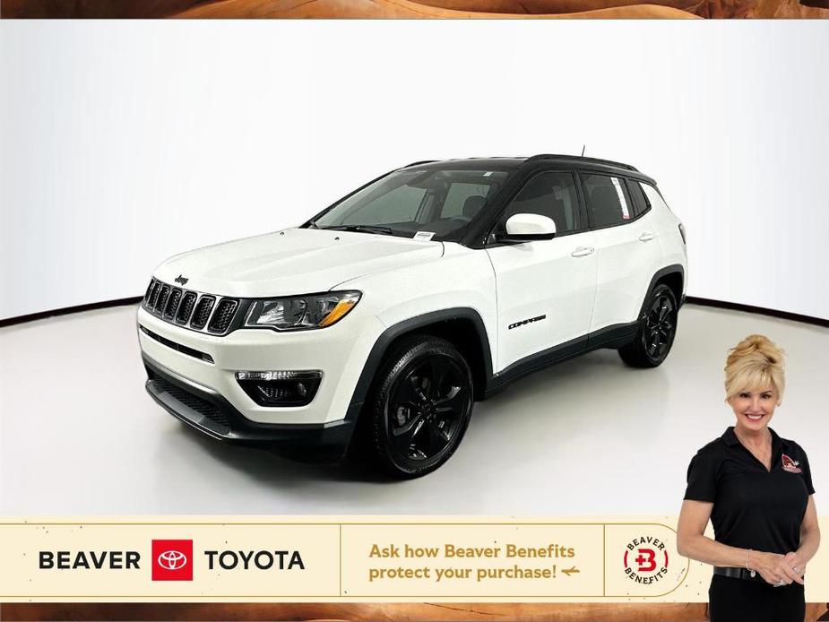 used 2021 Jeep Compass car, priced at $25,000