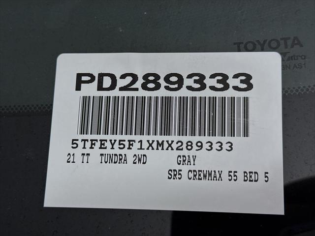used 2021 Toyota Tundra car, priced at $44,500