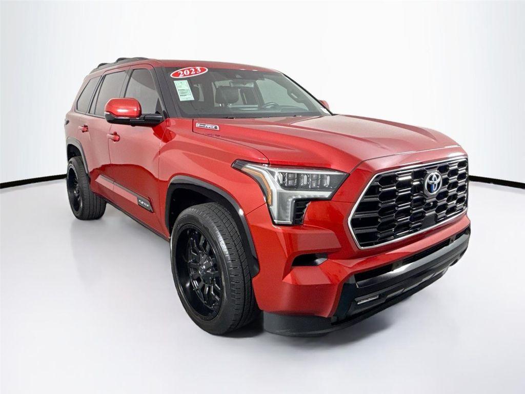 used 2023 Toyota Sequoia car, priced at $69,500
