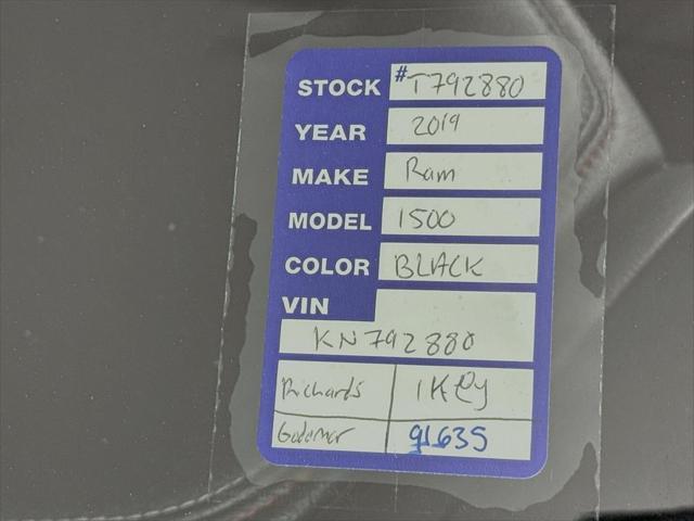 used 2019 Ram 1500 car, priced at $30,000