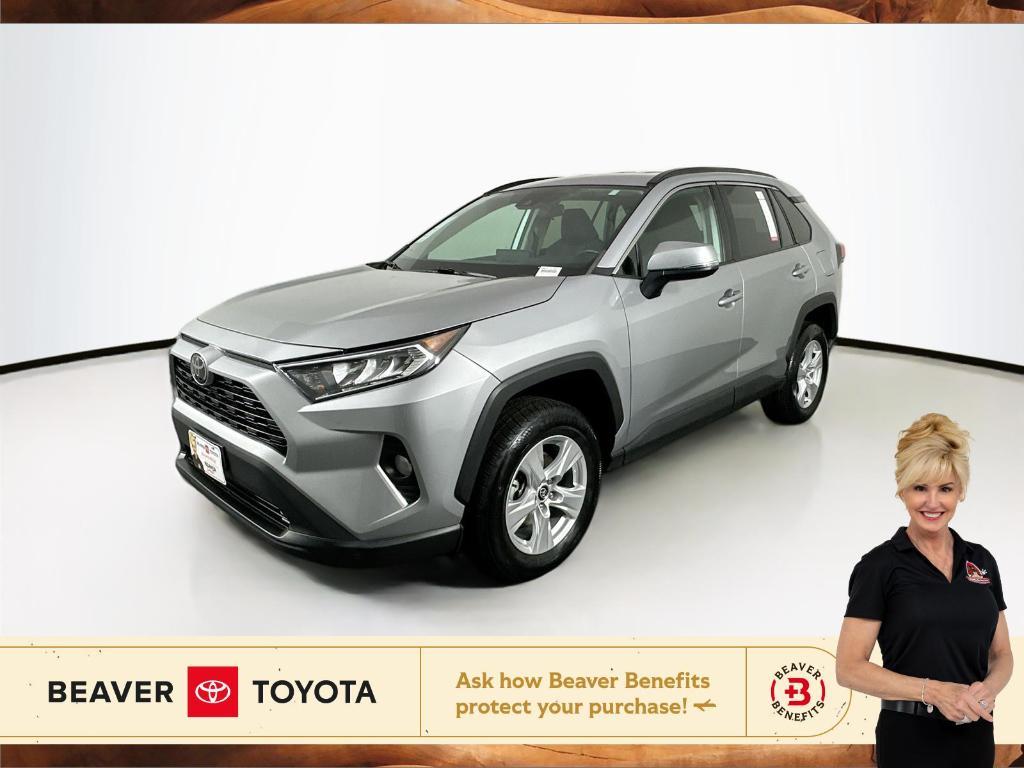 used 2021 Toyota RAV4 car, priced at $27,500