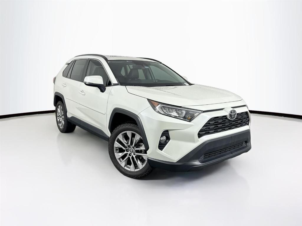 used 2021 Toyota RAV4 car, priced at $30,000