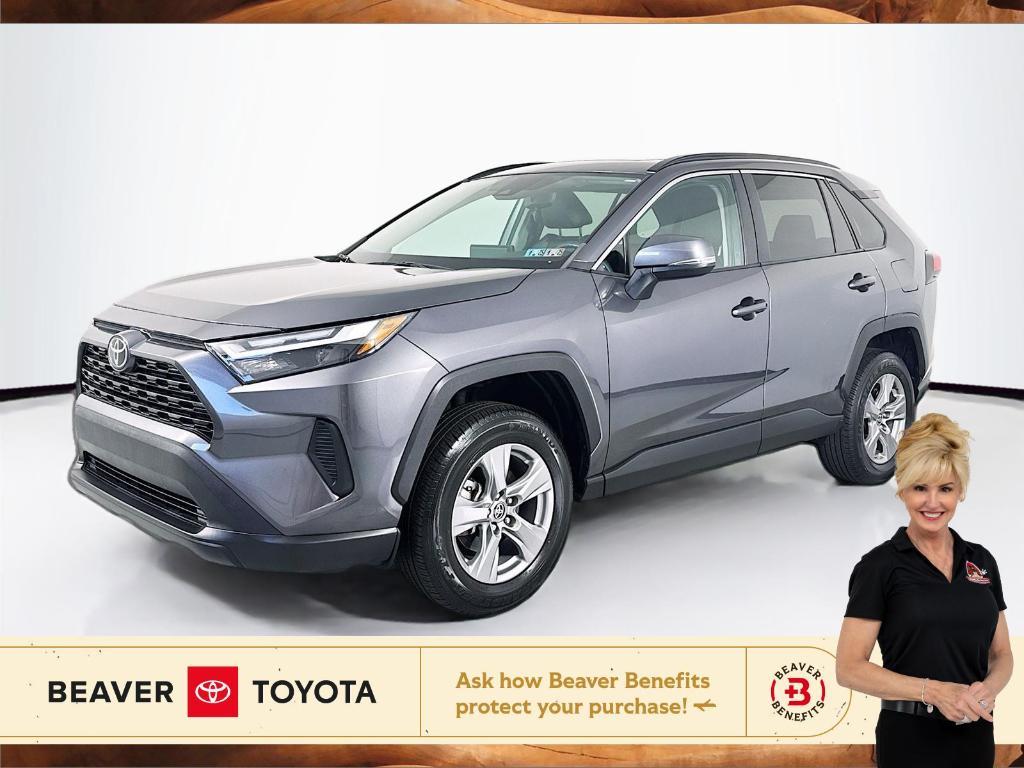 used 2022 Toyota RAV4 car, priced at $34,500