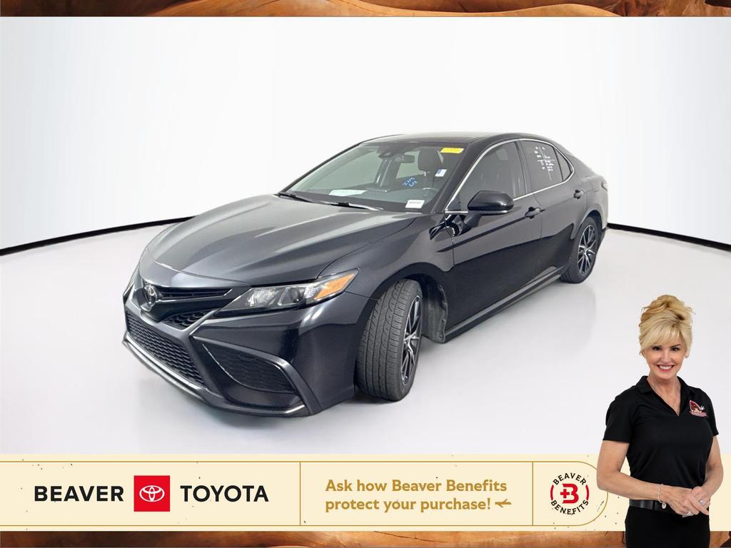 used 2021 Toyota Camry car, priced at $22,500