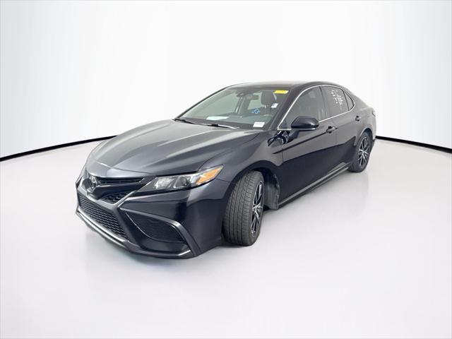 used 2021 Toyota Camry car, priced at $22,500