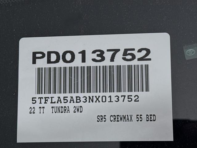used 2022 Toyota Tundra car, priced at $43,500