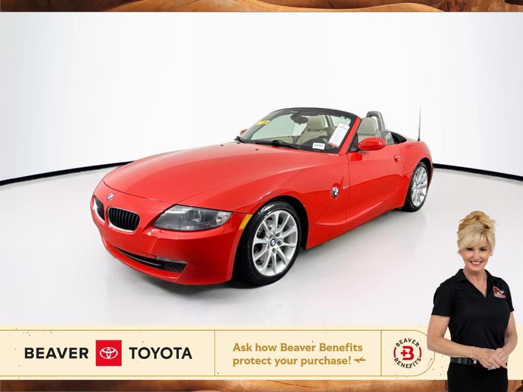 used 2007 BMW Z4 car, priced at $12,000