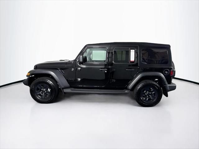 used 2024 Jeep Wrangler car, priced at $37,000