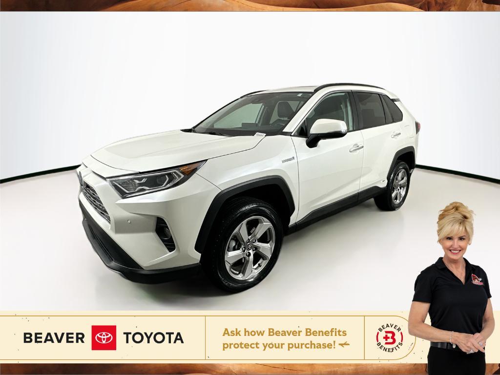 used 2021 Toyota RAV4 Hybrid car, priced at $38,000