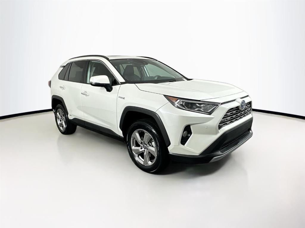 used 2021 Toyota RAV4 Hybrid car, priced at $37,500