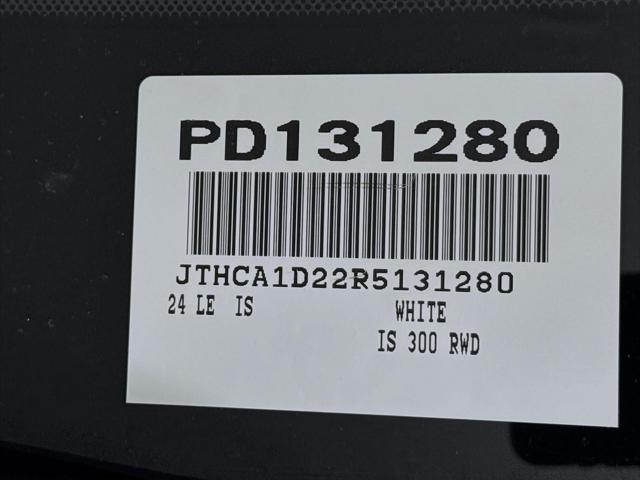 used 2024 Lexus IS 300 car, priced at $44,000