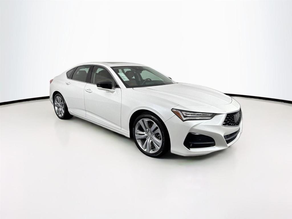 used 2021 Acura TLX car, priced at $29,200