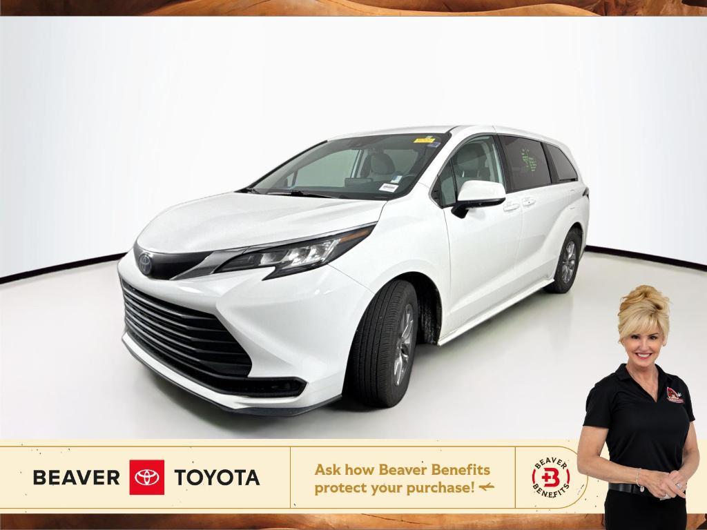 used 2021 Toyota Sienna car, priced at $30,000