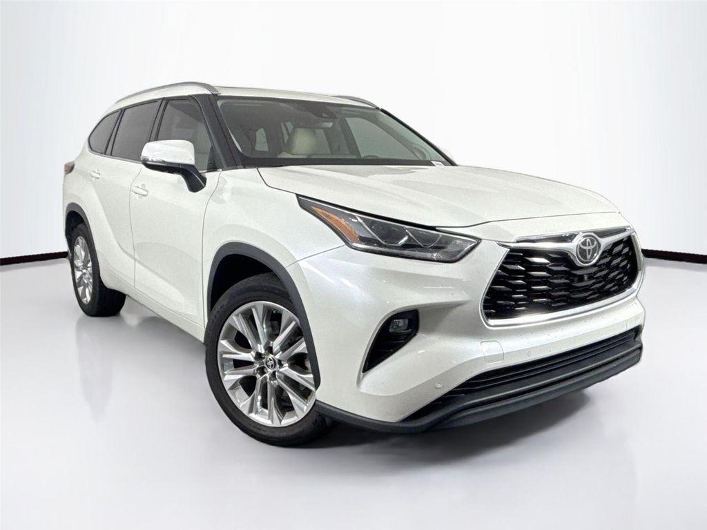 used 2021 Toyota Highlander car, priced at $34,000