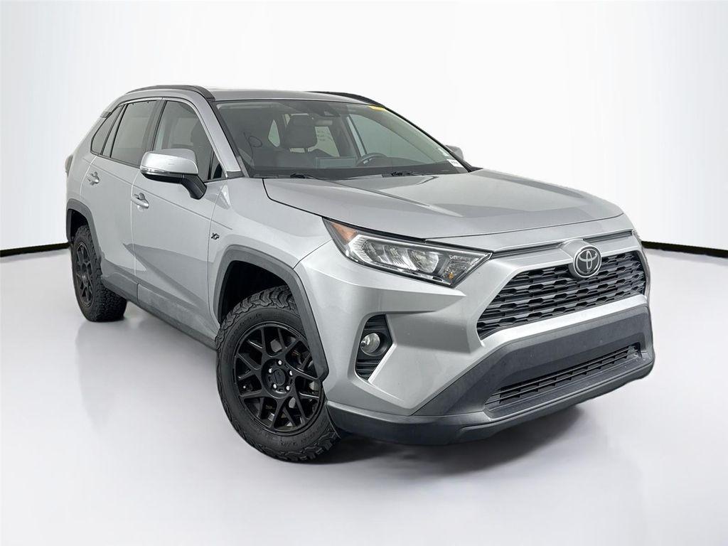 used 2021 Toyota RAV4 car, priced at $27,000