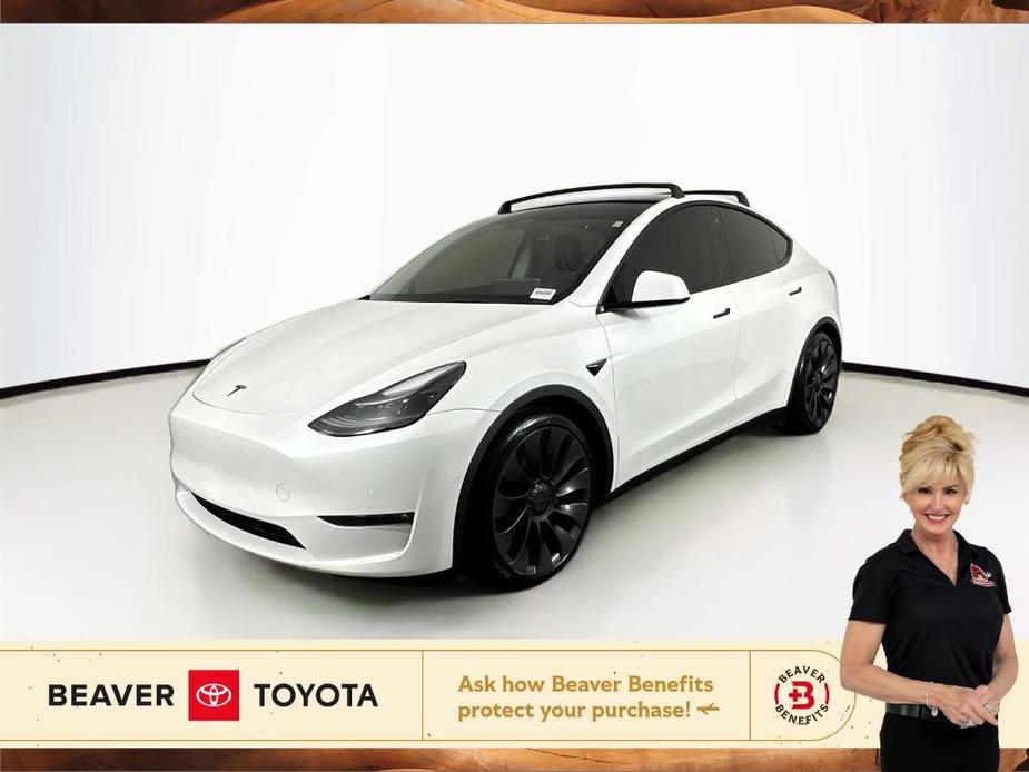 used 2022 Tesla Model Y car, priced at $33,000