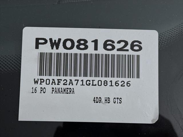 used 2016 Porsche Panamera car, priced at $45,000