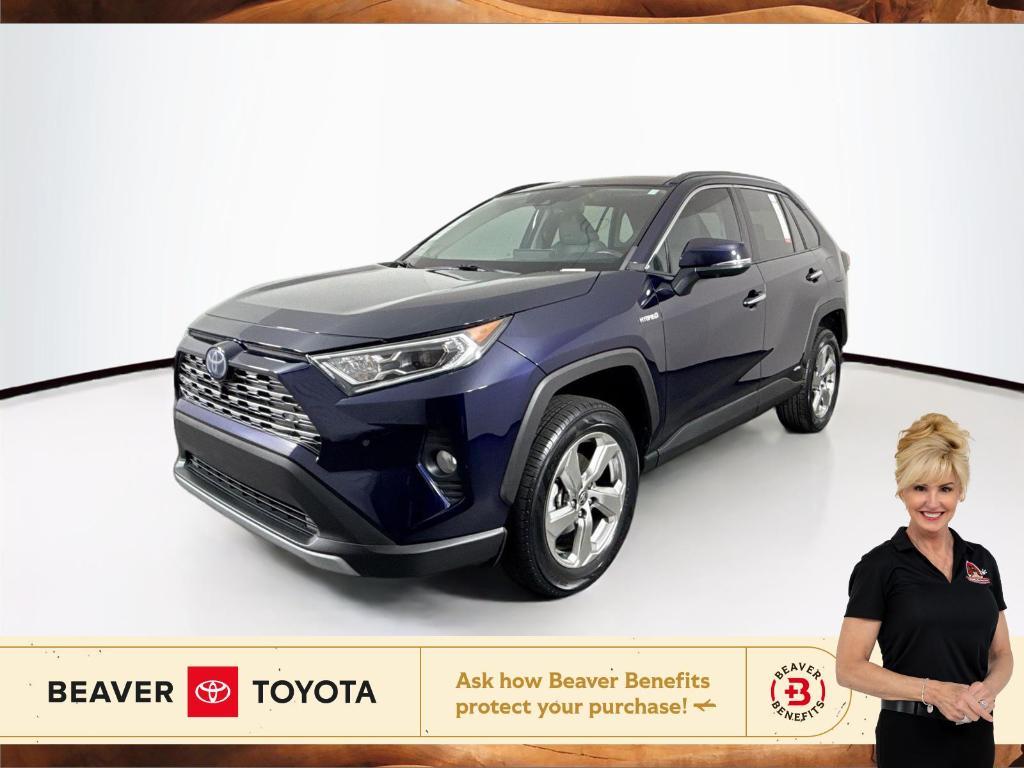 used 2021 Toyota RAV4 Hybrid car, priced at $39,500