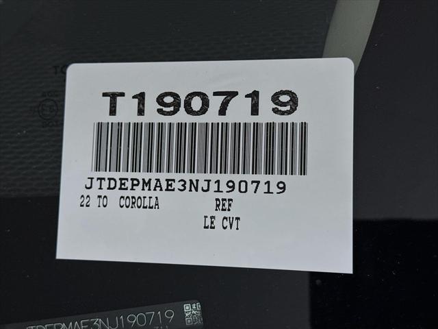 used 2022 Toyota Corolla car, priced at $18,000