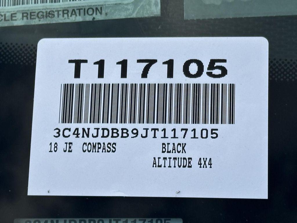 used 2018 Jeep Compass car, priced at $18,000