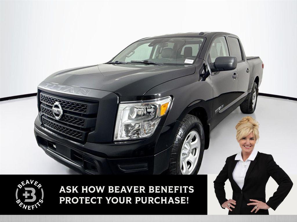 used 2021 Nissan Titan car, priced at $23,500