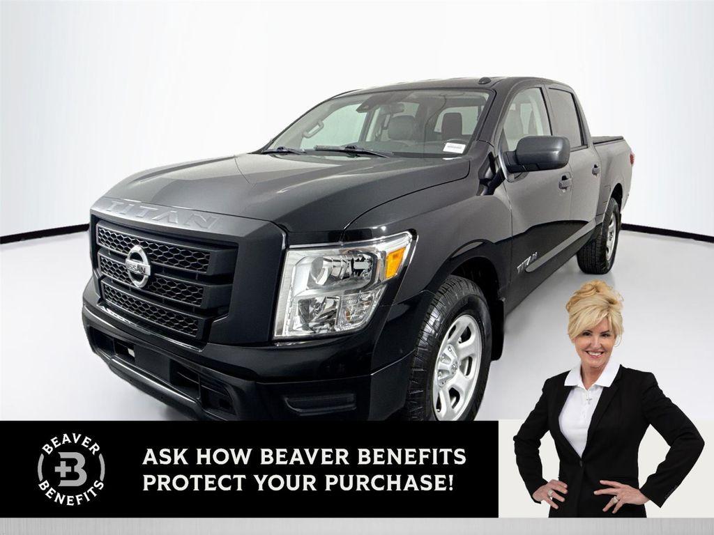 used 2021 Nissan Titan car, priced at $23,700