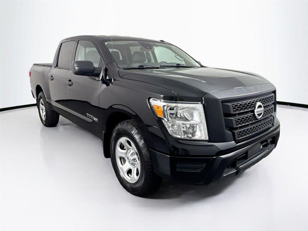 used 2021 Nissan Titan car, priced at $23,700