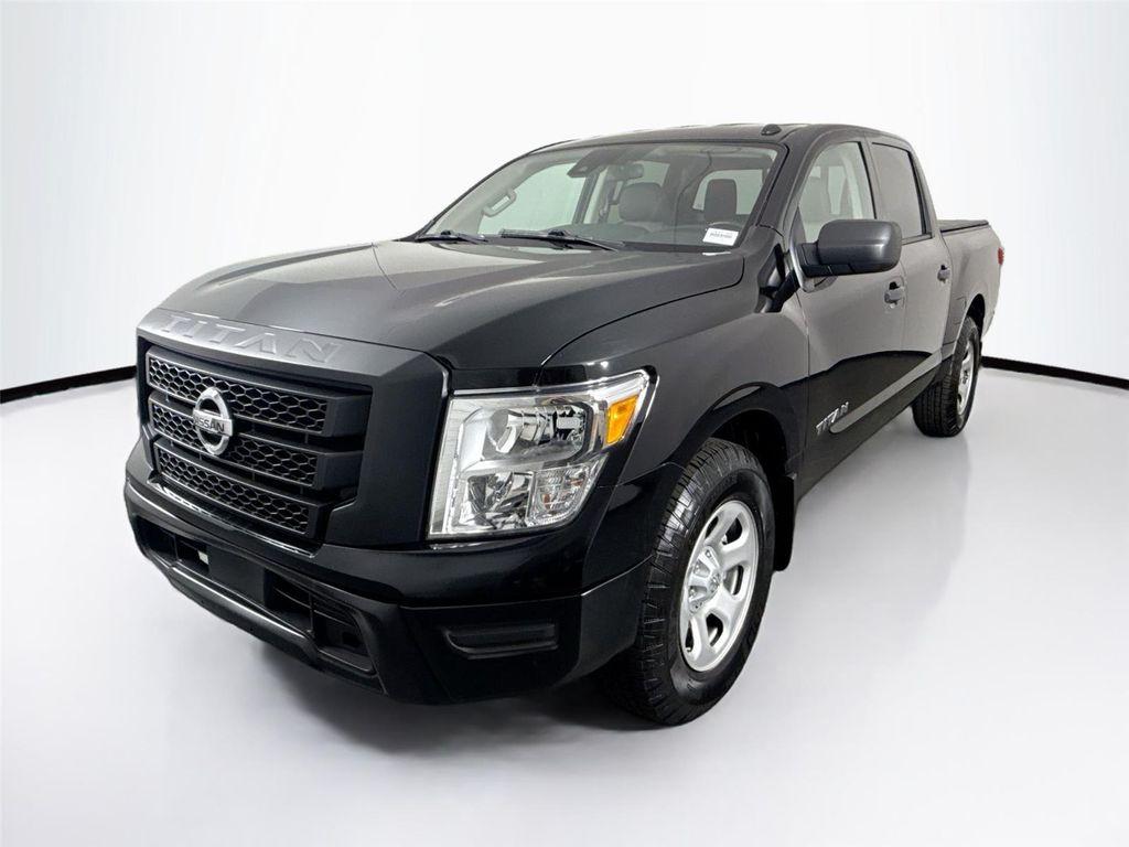 used 2021 Nissan Titan car, priced at $23,700