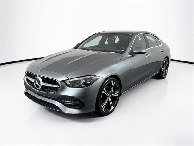 used 2022 Mercedes-Benz C-Class car, priced at $38,500