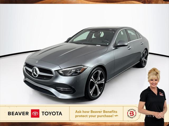used 2022 Mercedes-Benz C-Class car, priced at $39,500
