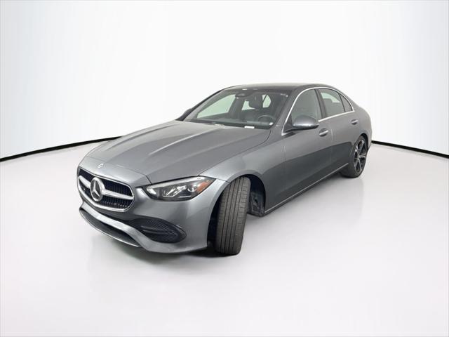 used 2022 Mercedes-Benz C-Class car, priced at $40,000