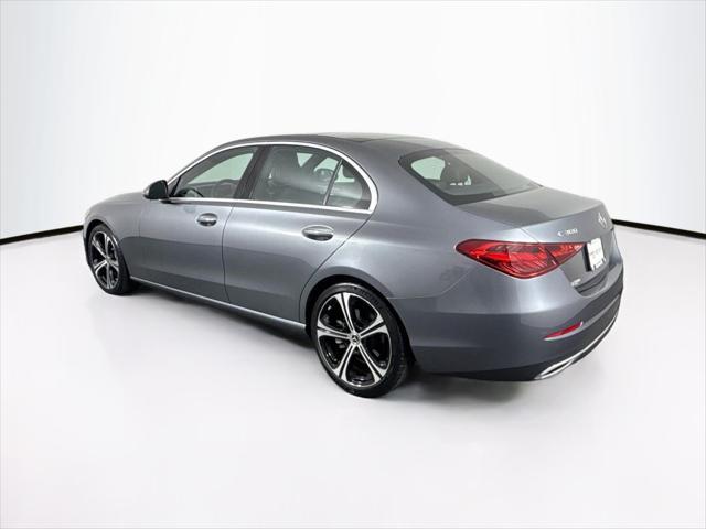 used 2022 Mercedes-Benz C-Class car, priced at $38,500