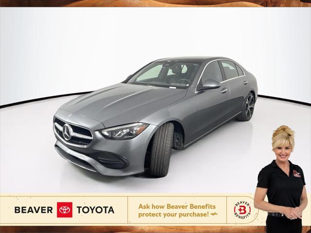used 2022 Mercedes-Benz C-Class car, priced at $40,000