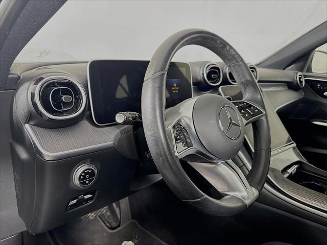 used 2022 Mercedes-Benz C-Class car, priced at $40,000