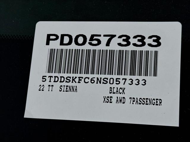 used 2022 Toyota Sienna car, priced at $48,000